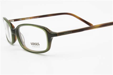 versace reading glasses wood